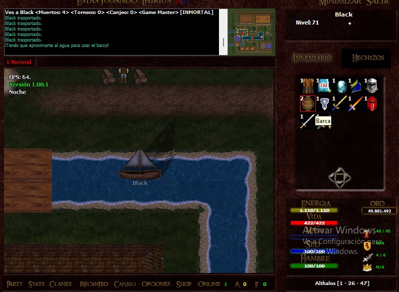 Lhirius AO gameplay